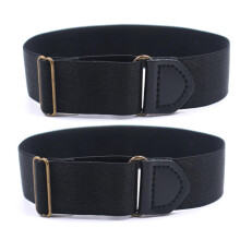 Shirt Sleeve Holder Elastic Arm Garter One Size Anti Slip Fixed Position Armband Unisex