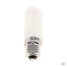 Halogen modeling light bulb 250W E27 frosted 220-240V 2x tube