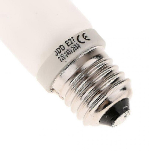 Halogen modeling light bulb 250W E27 frosted 220-240V 2x tube 2