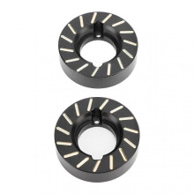 SCX10 II 90046 Upgrade Parts - 2PCS Heavy Brass Wheel Knuckle Counterweights