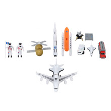 Realistic Space Shuttle Toy Set - Educational Alloy Rocket for Kids