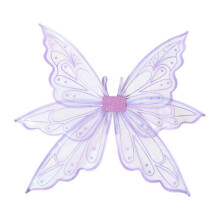 (purple) Sparkling Sheer Butterfly Wings for Adults & Kids