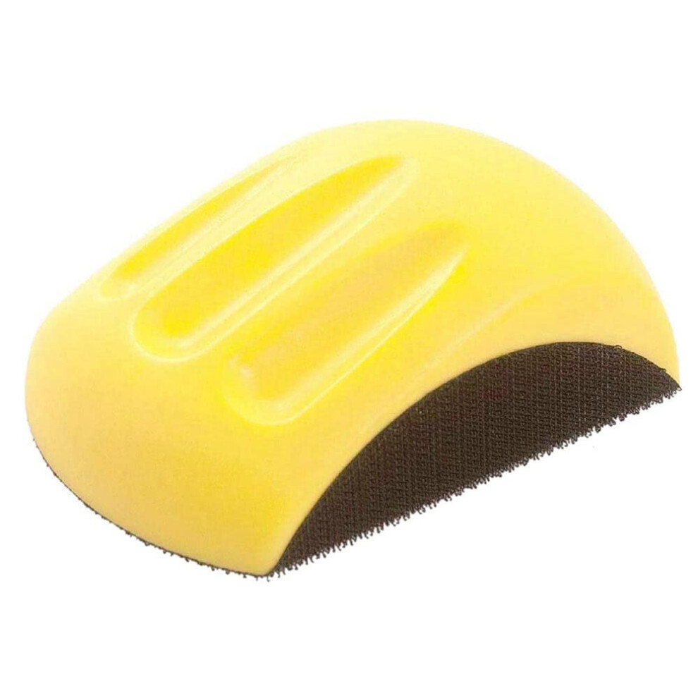 5 Inch/ 125Mm Hand Sanding Pad Block, Hook And Loop Sandpaper Hand Pad, Woodworking Polishing And Grinding Disc 9016109311122