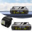 Car Digital Thermometer LCD Clock Solar Powered Car Dashboard Clock With Time, Date, And Temperature Display 5