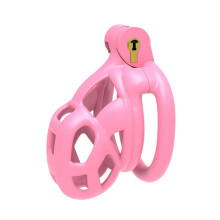 Adult Sex Toys 3D Cobra Penis Lock Chastity Belt Male Cage -4 Rings, 90g-100g H323 M