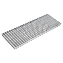 Galvanized Steel Channel Drain Grates 50cm x 20cm x 2cm Heavy Duty Drain Covers for Garage Outdoor Sewer Strainers