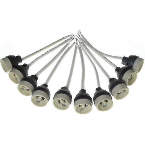 GU10 bulb connectors for spotlights - 10x lamp bases