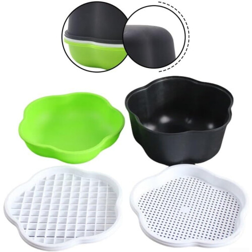 Compact Planting Solution for Vegetables Small-Space Indoor Garden Kit Container Gardening Compatible Stackable 1