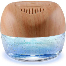 Freshener air purifier for home with LED light
