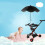 14in Universal UV Protection Stroller Parasol with Adjustable 360 Design 6