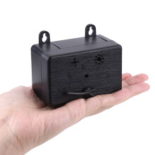 Ultraschall-Hundebarkkontrollgerät Outdoor-Stummschalter Schwarz 7,7x6,3x4,2 cm