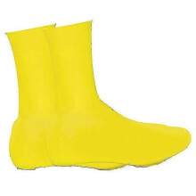 (S, Yellow) Thermal cycling overshoes for long-distance biking trips
