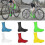(M,White)Thermal cycling overshoes for long-distance biking trips 2