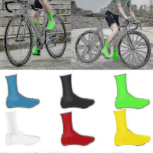 (L,Blue)Thermal cycling overshoes for long-distance biking trips 1