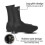 (L,Blue)Thermal cycling overshoes for long-distance biking trips 5