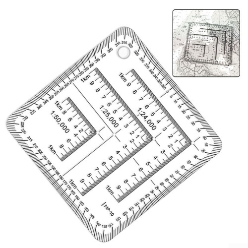 Flexible Map Scale For Surveying And Construction Engineering - Model, Size, Material, Compatibility 2