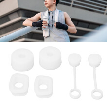 Silikon-Deckel gegen Verschütten 6 Stück wiederverwendbare, auslaufsichere Abdeckungen für Strohhalme & Tassen