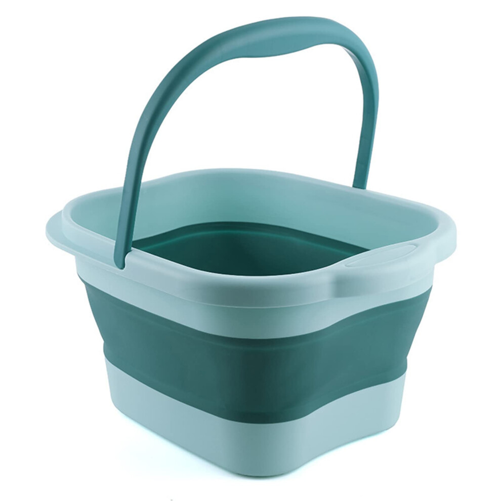 Foot Spa Foldable Foot Bath Basin And Bucket With Massage Acupoint Collapsible Pedicure Tool Fits All Sizes