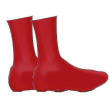(L, Red) Thermal cycling overshoes for long-distance biking trips