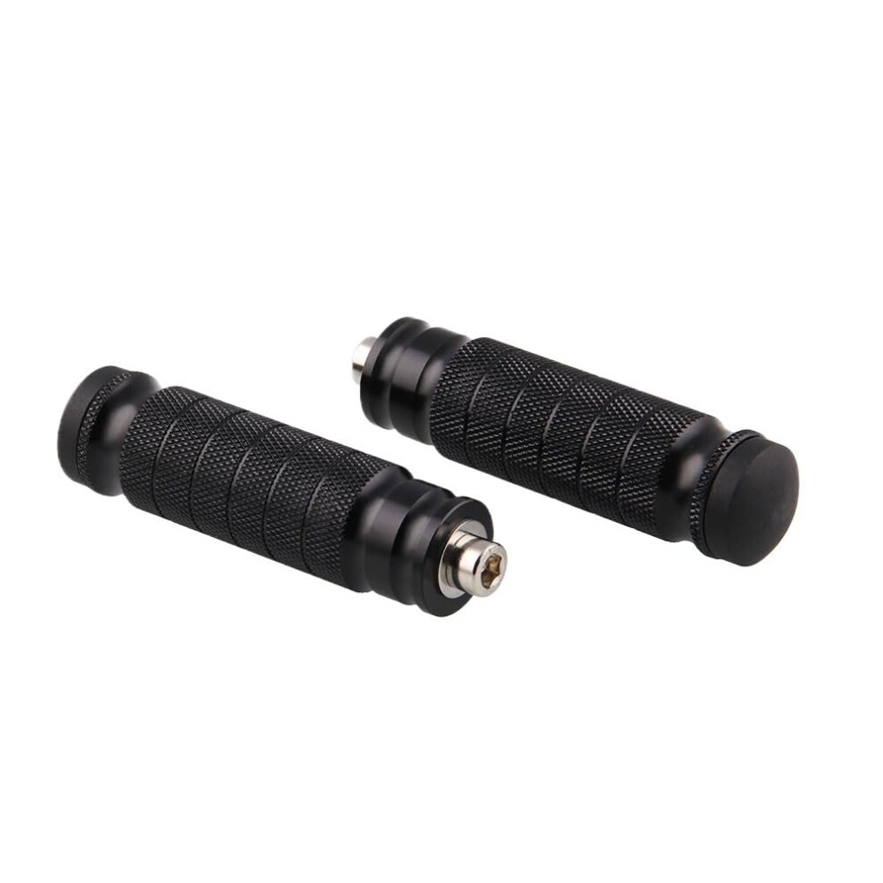 Foot Pedals Motorcycle Rear Passenger Footrests Aluminum Alloy Non-Slip Foot Pegs 1 Pair Pedals Modified Light 9354506181819
