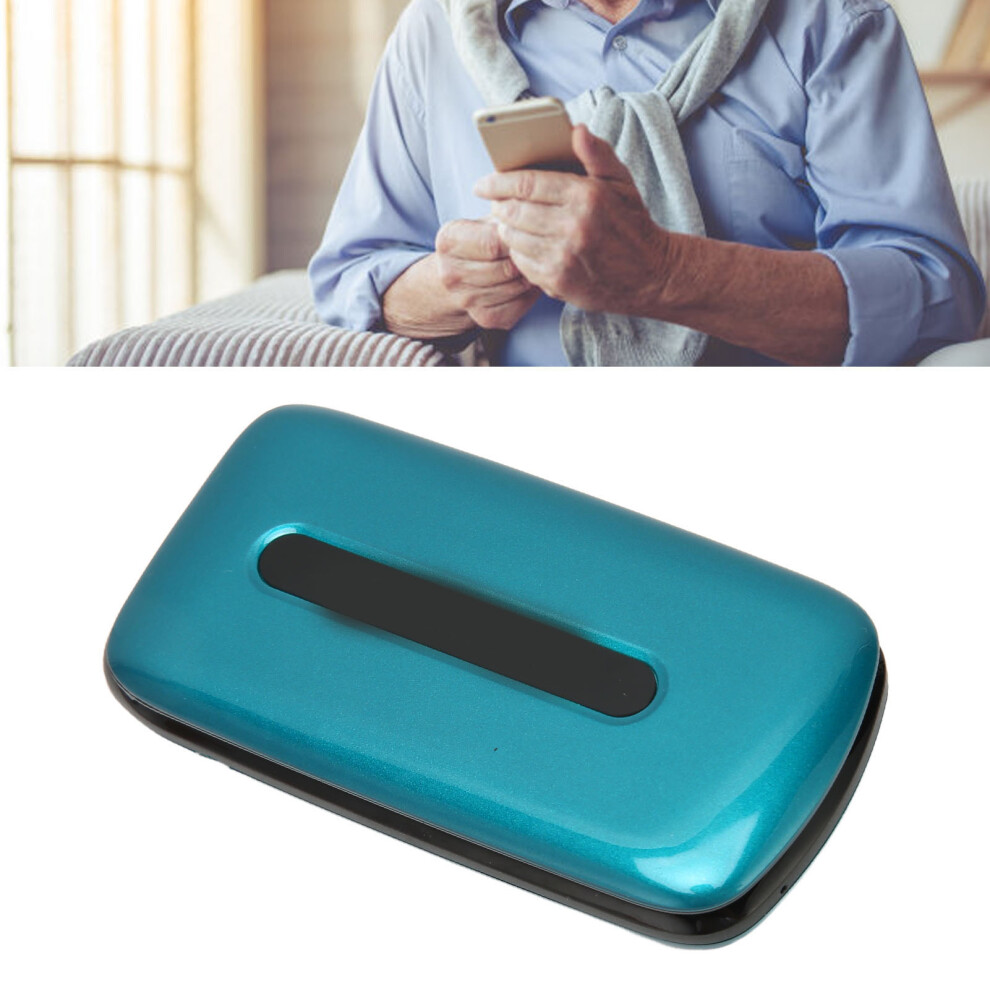 F4 2G Flip Phone Dual Sim 1200Mah 1.77In Color Display Uk Plug Blue 8471352692854