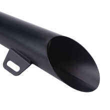 Edelstahl-Schwarz-Auspuffanlage Muffler: Universell 35-51mm Passend
