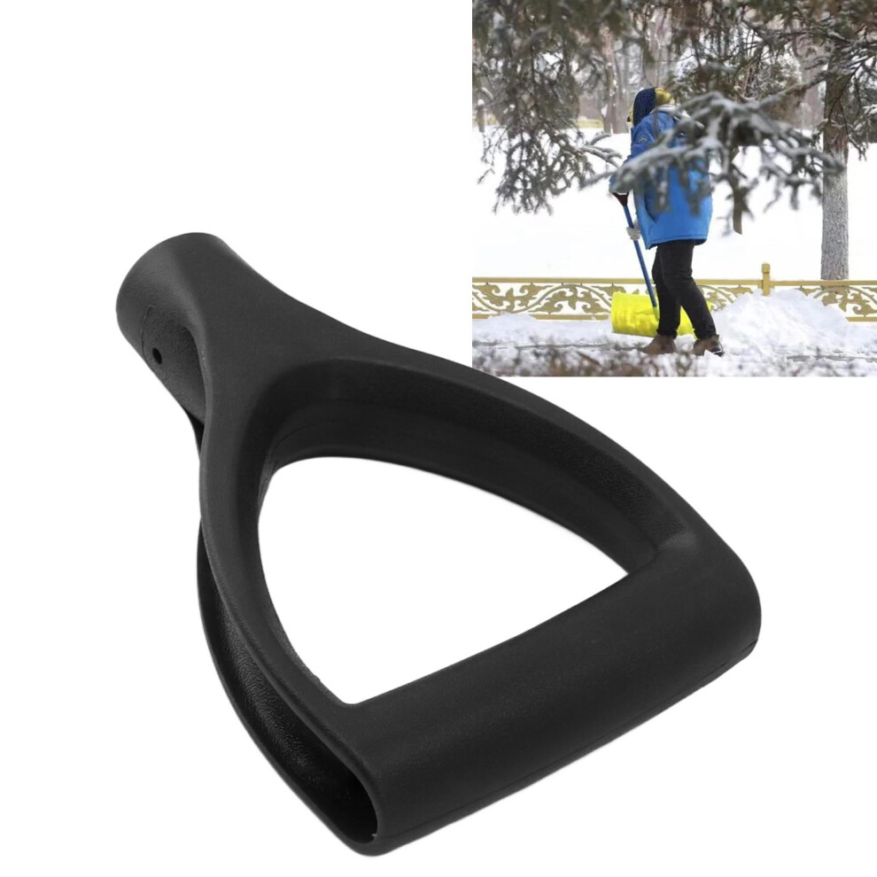 Durable 32mm ID Plastic D Grip Handle for Snow Shovels - Black-image-OPC-PKYZR6K-NEW