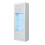 Creative Furniture Illume 170cm Display Cabinet LED - White Gloss Doors 9