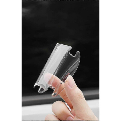 8pcs clear side stickers for door handle scratch protection 2