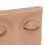 Abnehmbarer Silikon-Lash-Modelkopf zum Training - Hellbraun 11