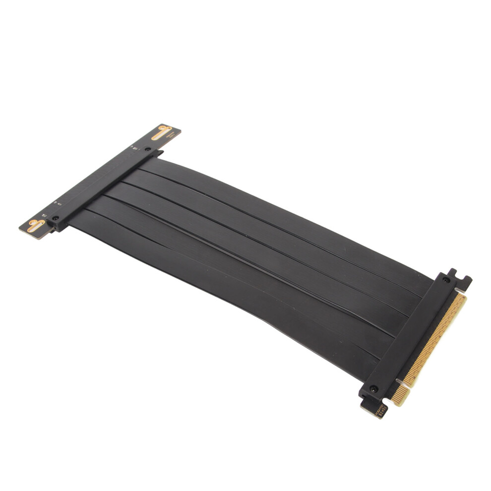 Flexible 60Cm Pcie 4.0 X16 Riser Cable For Rtx 4090 Gpu Extension Black 4601352712960