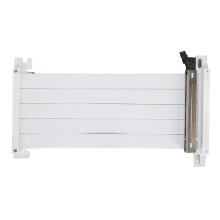 Hochgeschwindigkeits-PCIE 4.0 X16 Riserkabel 40cm Weiß Flexibler Verlängerung