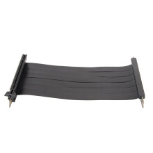 Hochgeschwindigkeits-PCIE 3.0 x16 Riserkabel 60cm 23,6 Zoll 180 Flex Black