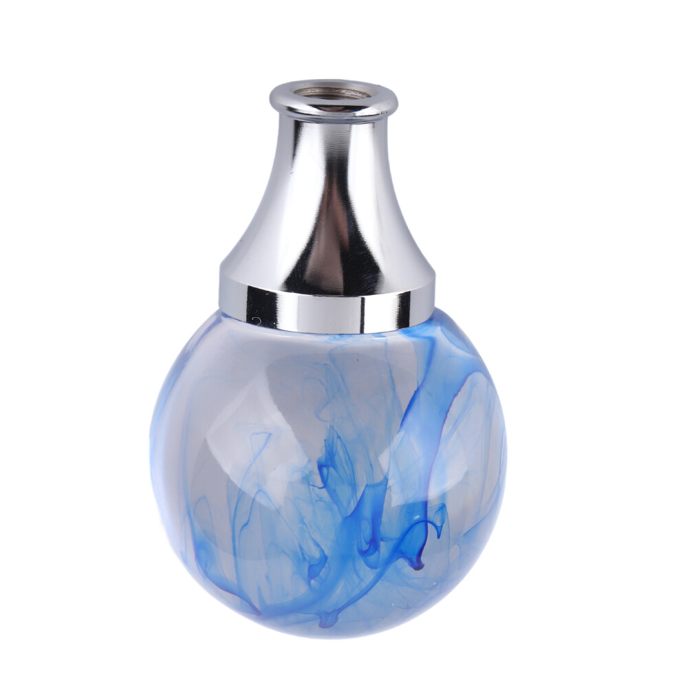 Jdm Style Metal Resin Gear Shift Knob With 3 Adapters For Manual/Auto Vehicles Blue 4911352717859