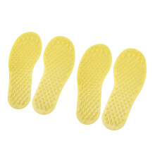 Fußförmige Bodenschutzmarkierungen aus PVC, rutschfest, pädagogisch, 21,8 cm, gelb, für Vorschulen