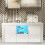 Creative Furniture Aurora 145cm TV Unit LED - White Gloss Doors 1