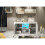 Creative Furniture Aurora 145cm TV Unit LED - White Gloss Doors 3