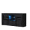 Creative Furniture Aurora 145cm Sideboard LED - Black Gloss Doors 8