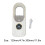 Bladeless Desk Fan: 6-Speed LED Light Humidifier USB Powered Timer 2