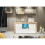 Creative Furniture Aurora 145cm Sideboard LED - Oak & White Gloss Doors 2
