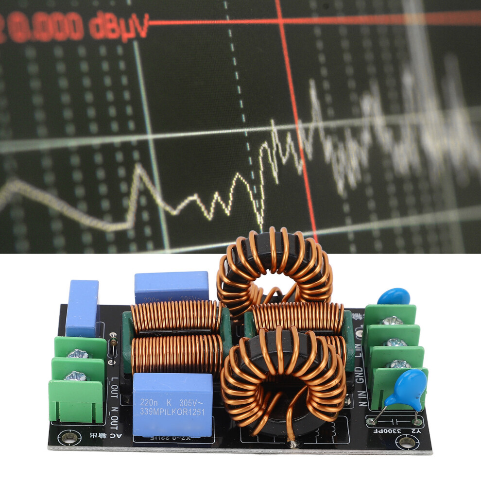 20A 3-Stage Emi Power Filter Pcb Ac110-250V Noise Suppression 8471352731751