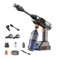 Portable Pressure Washer 2-Mode Adjustable Cleaner Attachment For Concrete, RV, Deck, Exterior, House, Car, Patio