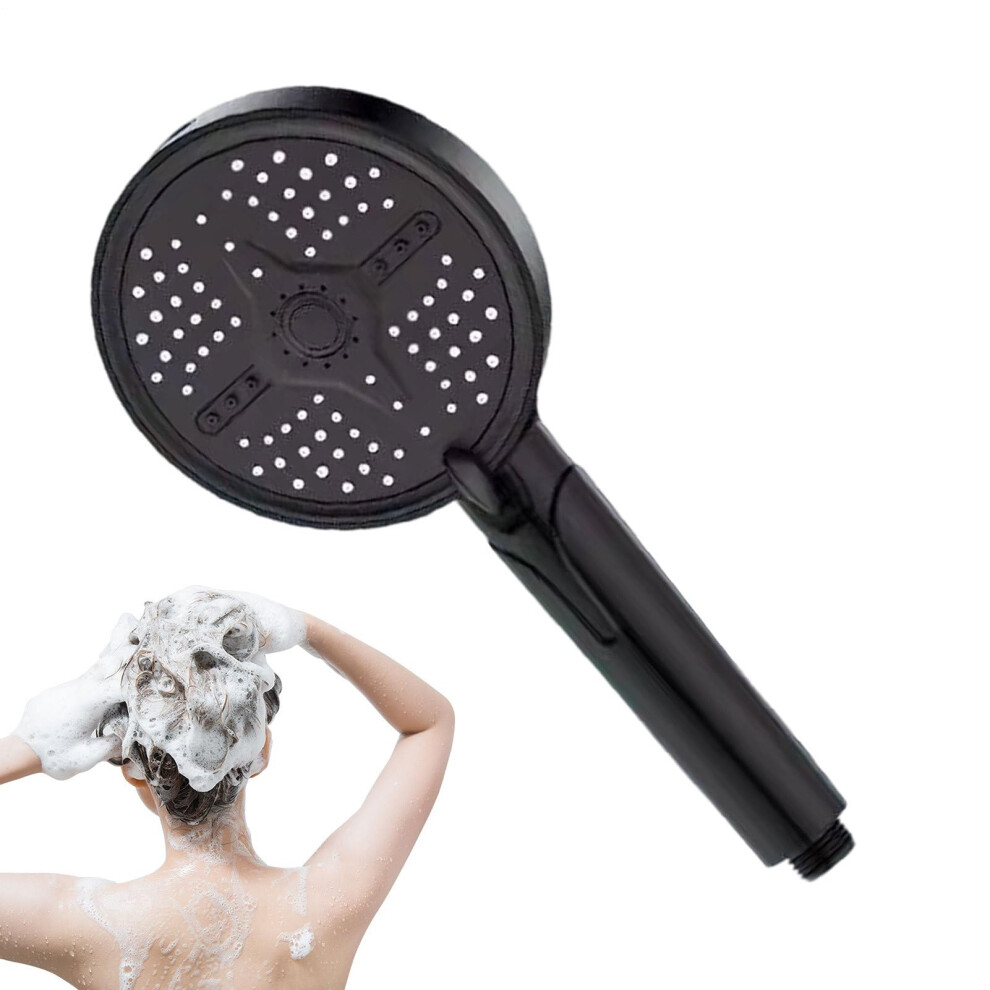 High Pressure Shower Heads Handheld Sprayer 5-Mode Showerhead Black For Home Apartment Hotel Dorm Pets Cleaning 9354506182656