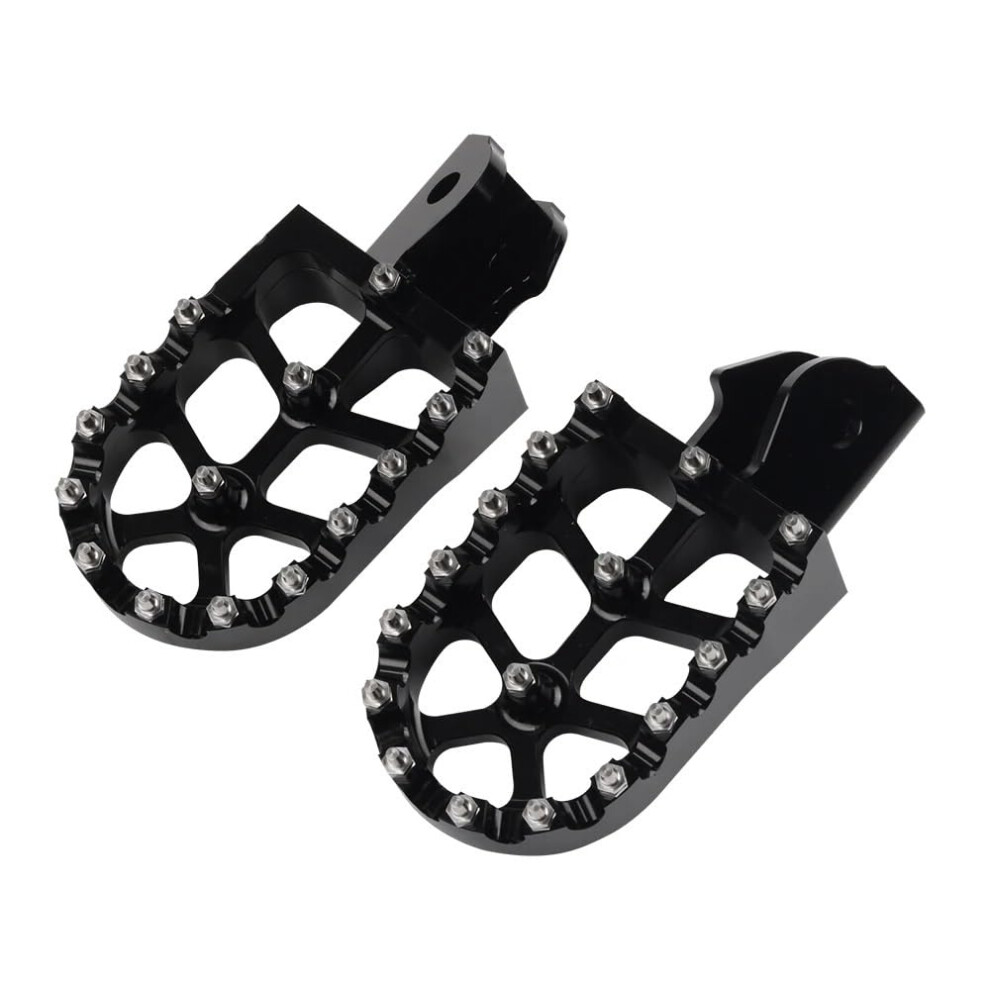 Foot Pegs For Honda Crf250f Crf125f Crf125 250F Motorcycle Foot Rests Black 9393856222759