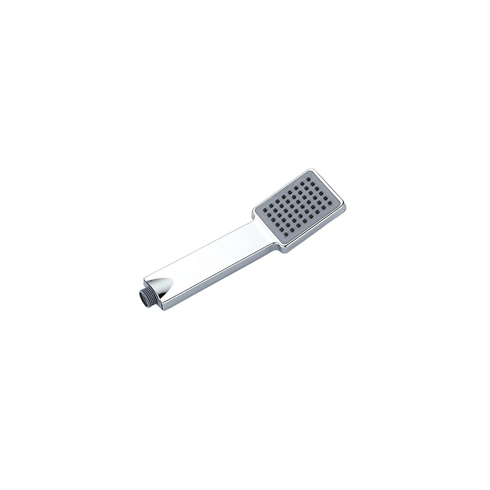 Square High Pressure Shower Head Rainfall Hand Held Set Universal Fit Water-Saving Bathroom Handshower 9393856222803