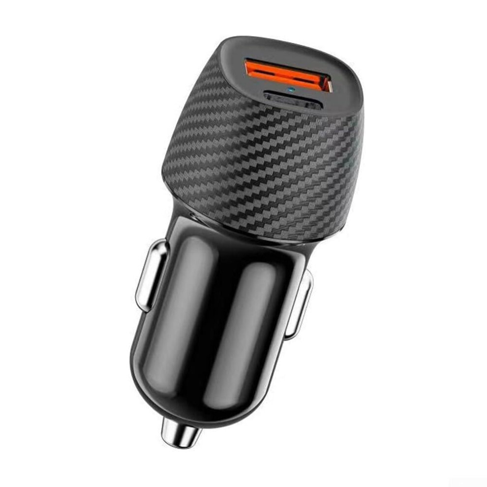 Dual Usb Ports Car Charger 30W 38W Peak In-Vehicle Charger For Smartphones Tablets And Other Mobile Devices 9393856223046