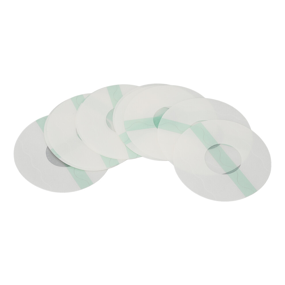 10 Sheets Waterproof Round Sensor Patches For Running Green Adhesive Covers 7891352739389