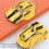 Gaming Mouse 2.4G Wired Bluetooth 3 Mode 5 DPI Adjustable RGB Light Yellow 8