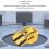 Gaming Mouse 2.4G Wired Bluetooth 3 Mode 5 DPI Adjustable RGB Light Yellow 7