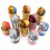 100Pcs Colored Hemming Cupcake Liners Heat-Resistant Gold Double-Sided 1